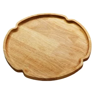 سینی دایره ای چوبی کدSA1868
