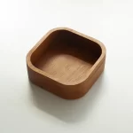 Square wooden bowl code SA7020